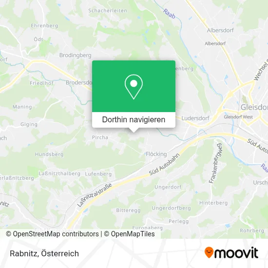 Rabnitz Karte