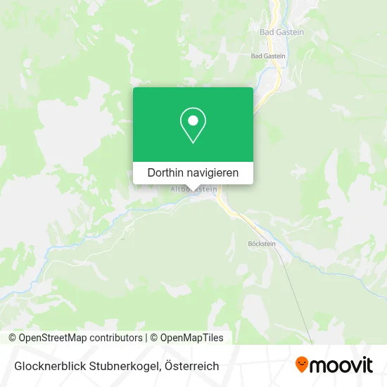 Glocknerblick Stubnerkogel Karte
