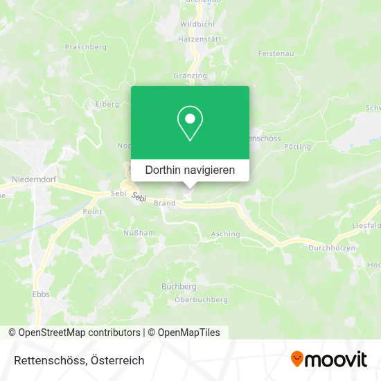 Rettenschöss Karte
