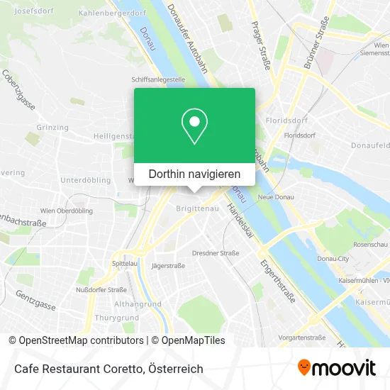 Cafe Restaurant Coretto Karte