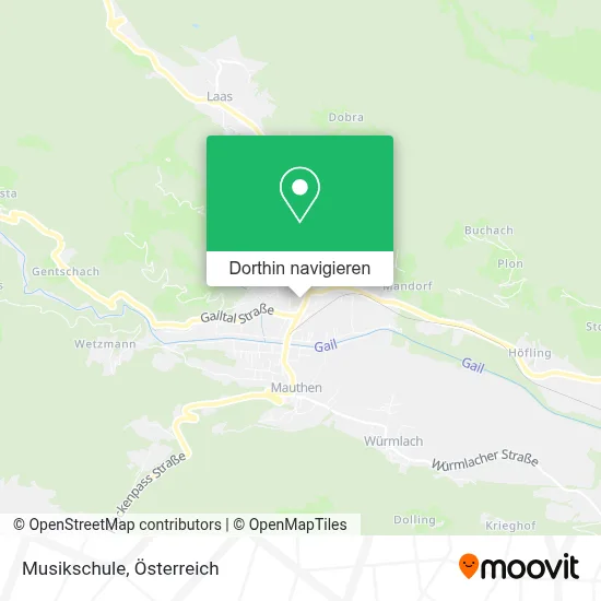 Musikschule Karte