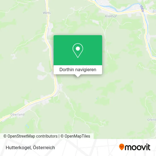 Hutterkogel Karte