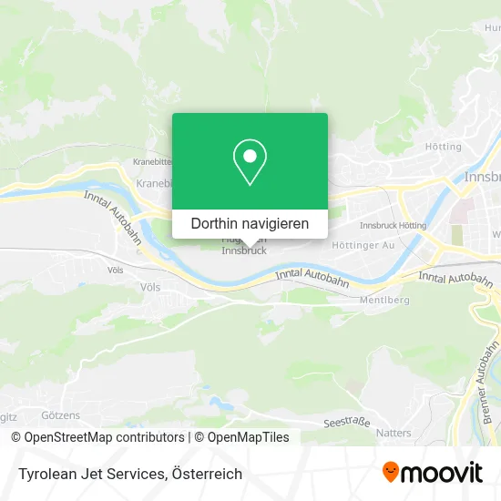 Tyrolean Jet Services Karte
