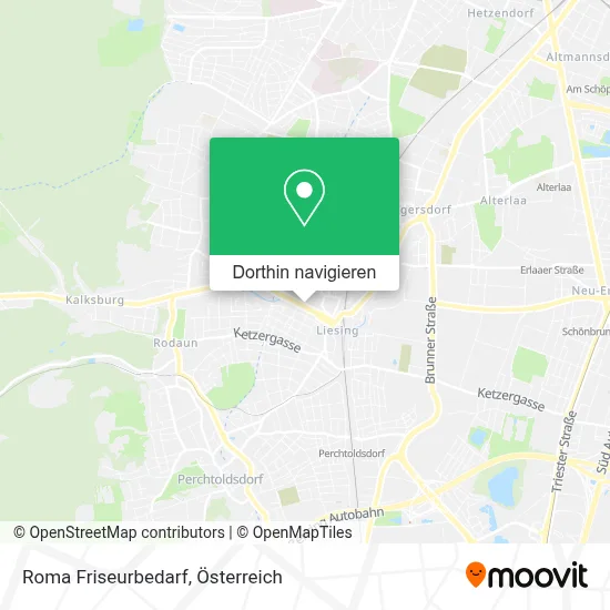 Roma Friseurbedarf Karte