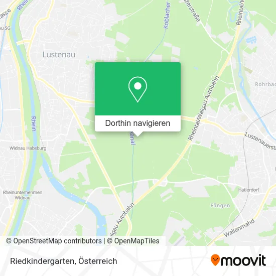 Riedkindergarten Karte