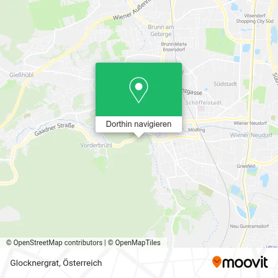 Glocknergrat Karte