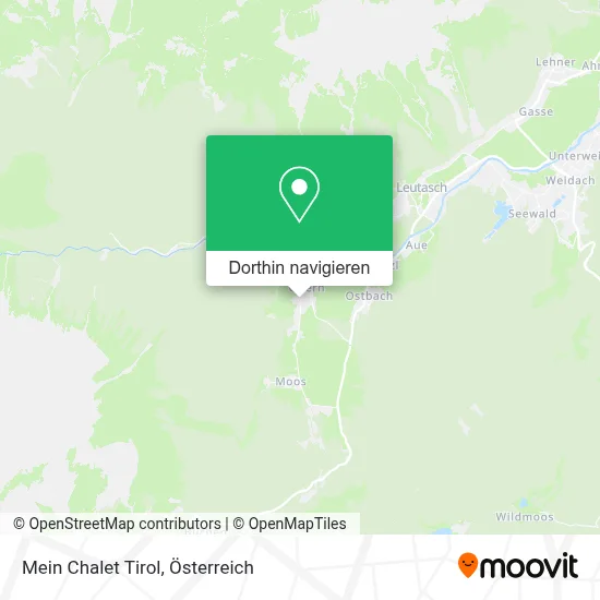 Mein Chalet Tirol Karte