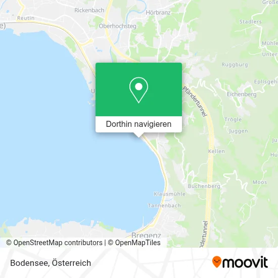 Bodensee Karte