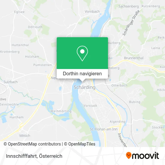 Innschifffahrt Karte