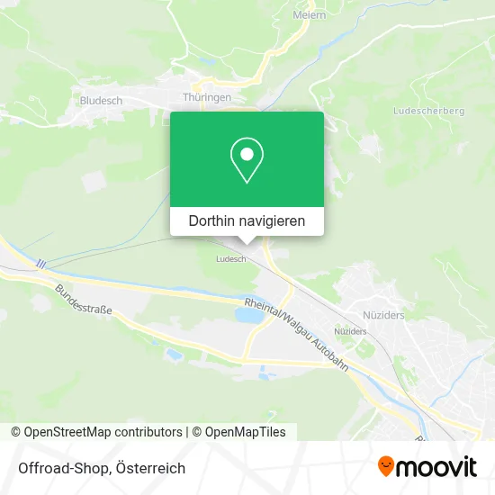 Offroad-Shop Karte