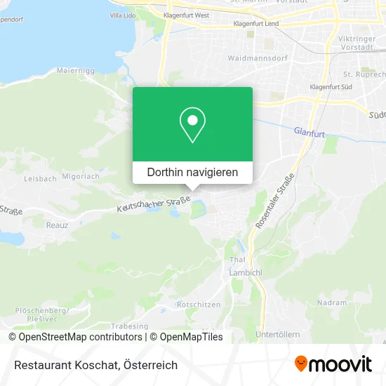 Restaurant Koschat Karte