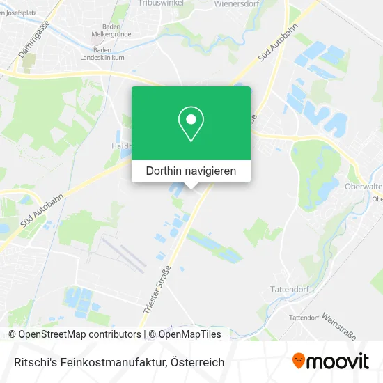 Ritschi's Feinkostmanufaktur Karte