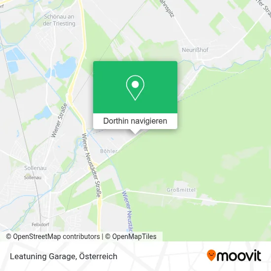 Leatuning Garage Karte