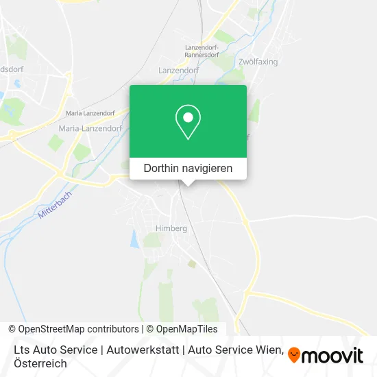 Lts Auto Service | Autowerkstatt | Auto Service Wien Karte