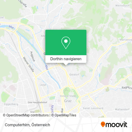 Computerhirn Karte