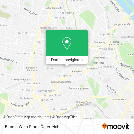 Bitcoin.Wien Store Karte