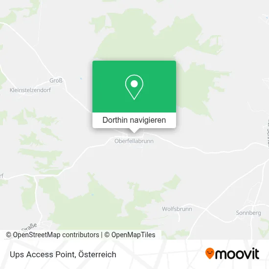 Ups Access Point Karte