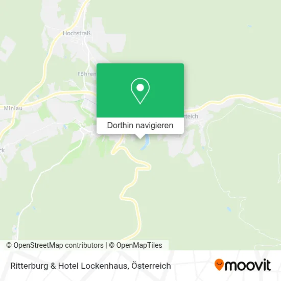 Ritterburg & Hotel Lockenhaus Karte