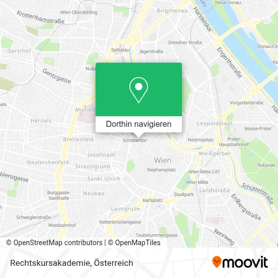 Rechtskursakademie Karte