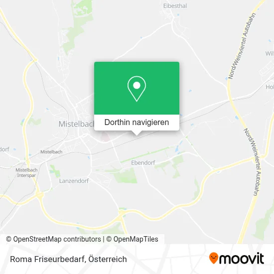 Roma Friseurbedarf Karte