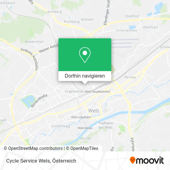 Cycle Service Wels Karte