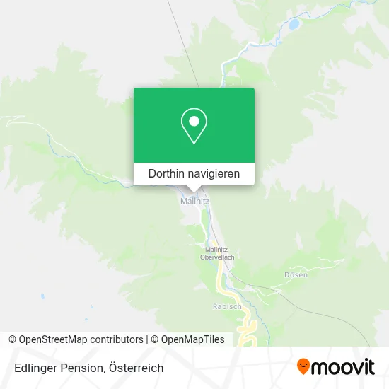 Edlinger Pension Karte