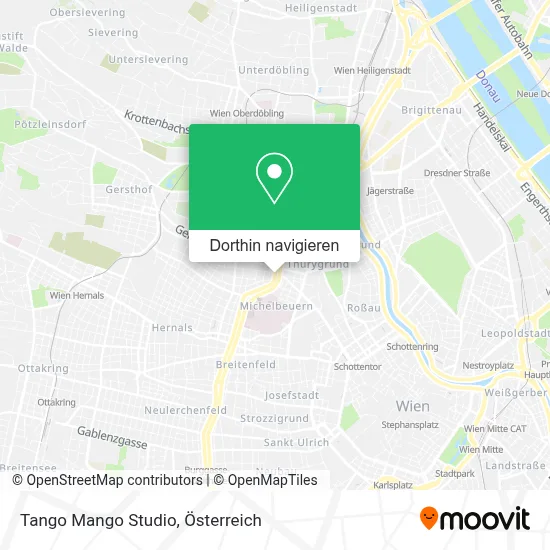 Tango Mango Studio Karte