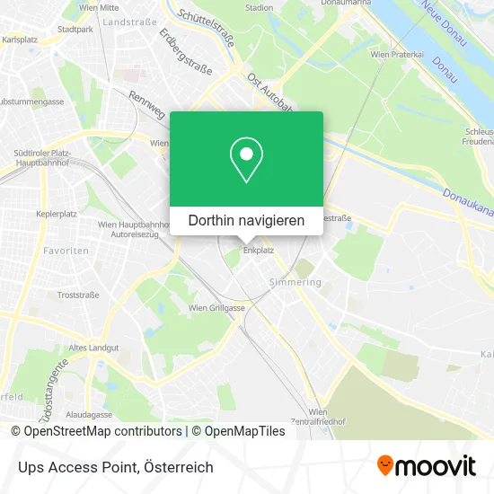 Ups Access Point Karte