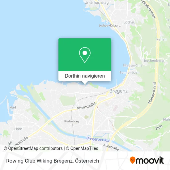 Rowing Club Wiking Bregenz Karte