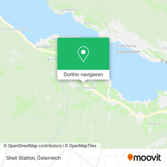 Shell Station Karte