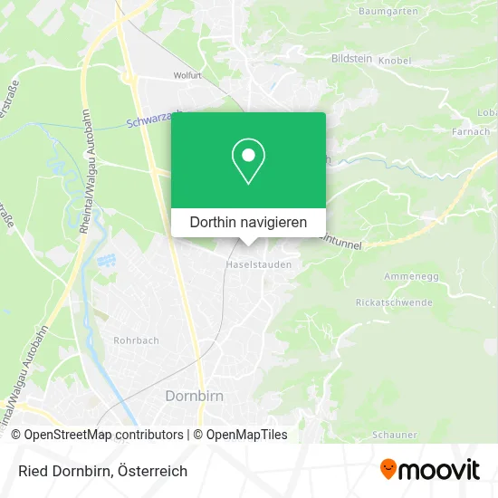 Ried Dornbirn Karte