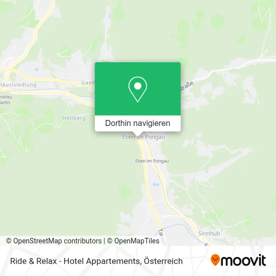 Ride & Relax - Hotel Appartements Karte