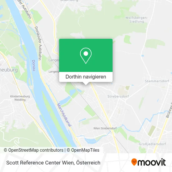 Scott Reference Center Wien Karte