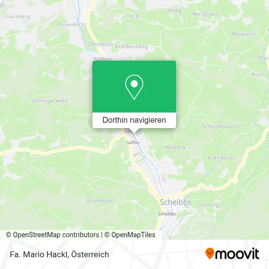 Fa. Mario Hackl Karte