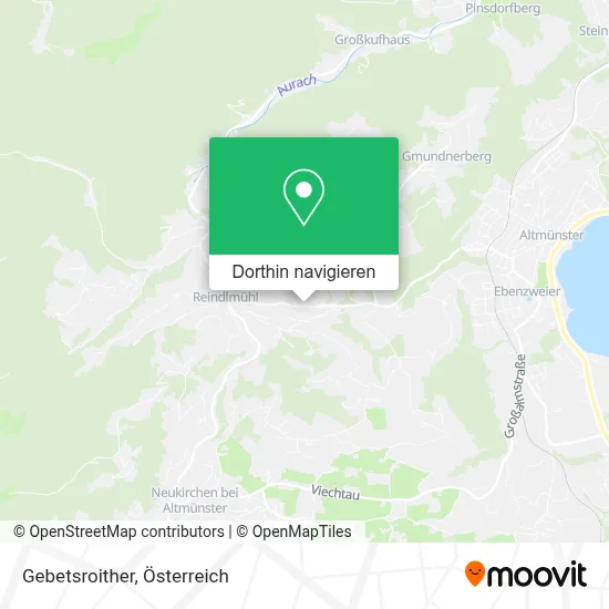 Gebetsroither Karte