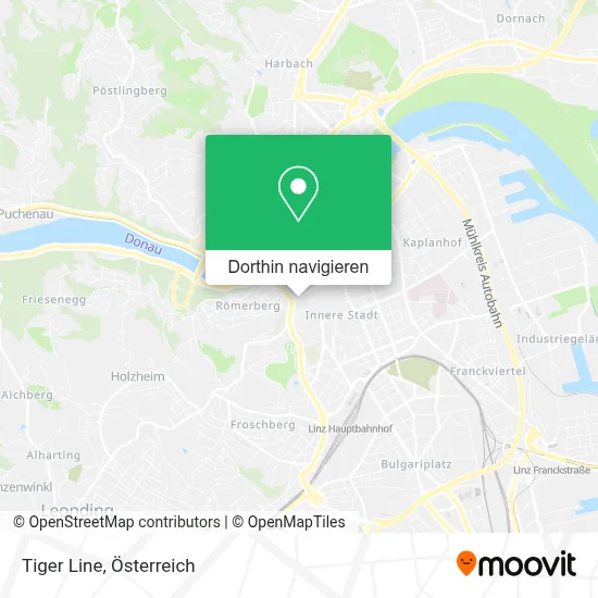 Tiger Line Karte