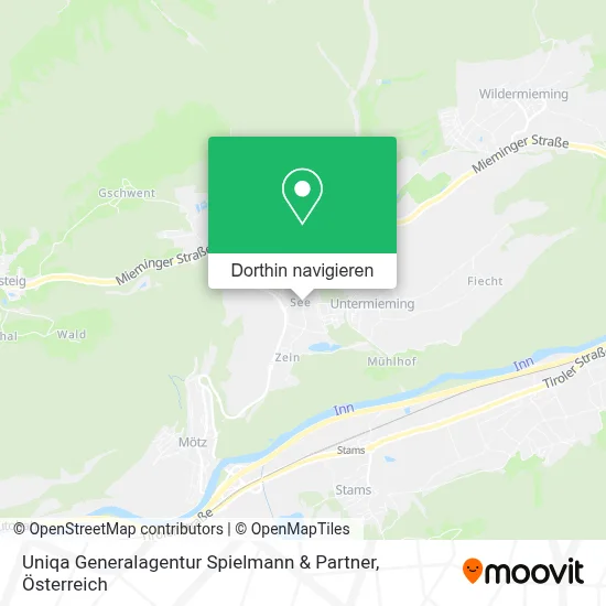 Uniqa Generalagentur Spielmann & Partner Karte
