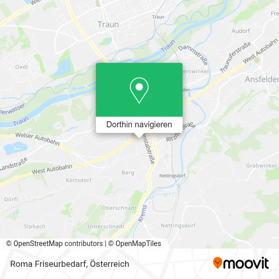 Roma Friseurbedarf Karte