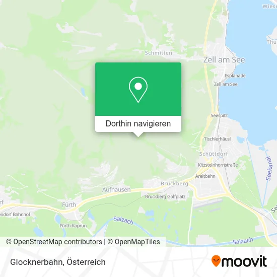 Glocknerbahn Karte