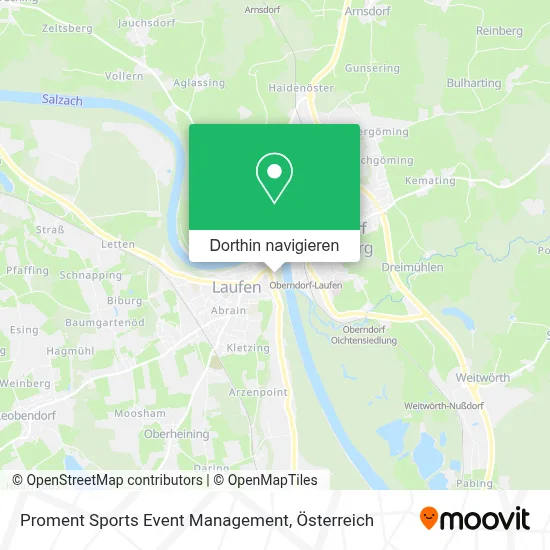Proment Sports Event Management Karte