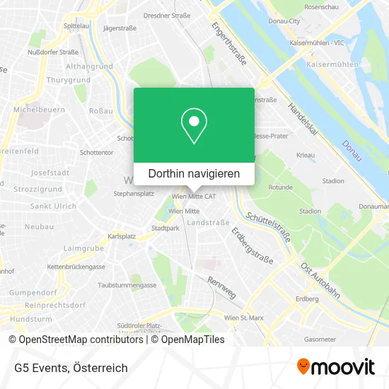 G5 Events Karte