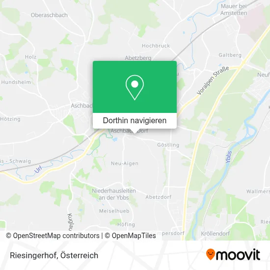 Riesingerhof Karte
