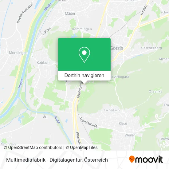 Multimediafabrik - Digitalagentur Karte