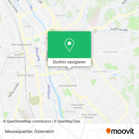 Messequartier Karte
