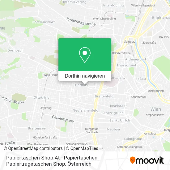 Papiertaschen-Shop.At - Papiertaschen, Papiertragetaschen Shop Karte
