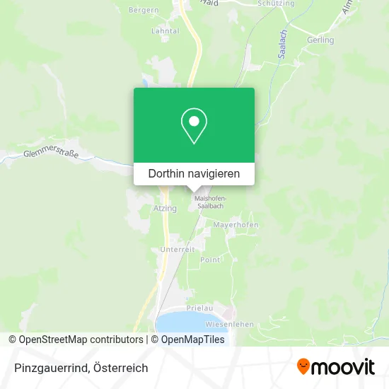 Pinzgauerrind Karte