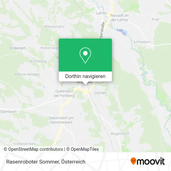 Rasenroboter Sommer Karte