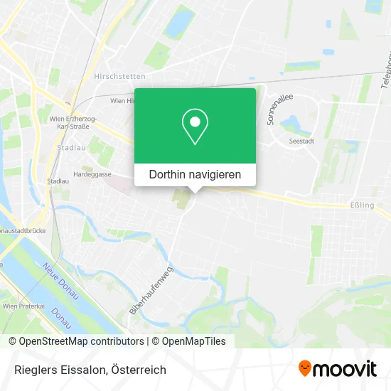 Rieglers Eissalon Karte