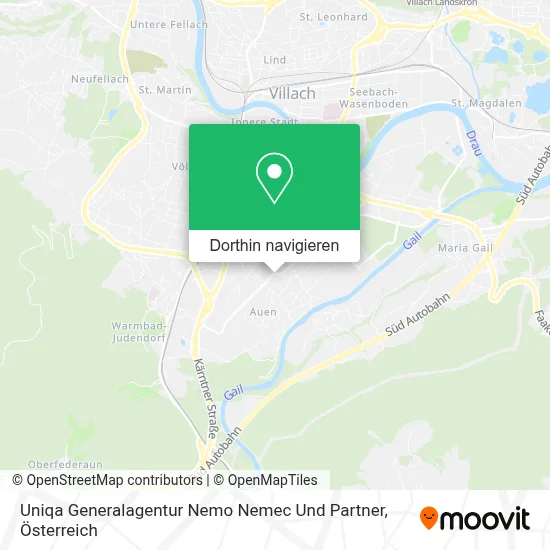 Uniqa Generalagentur Nemo Nemec Und Partner Karte
