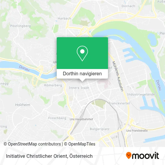 Initiative Christlicher Orient Karte